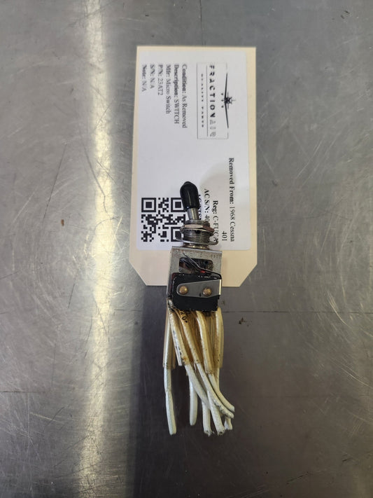 23AT2 Micro Switch SWITCH | FractionAIR Parts - Aircraft Parts & Accessories