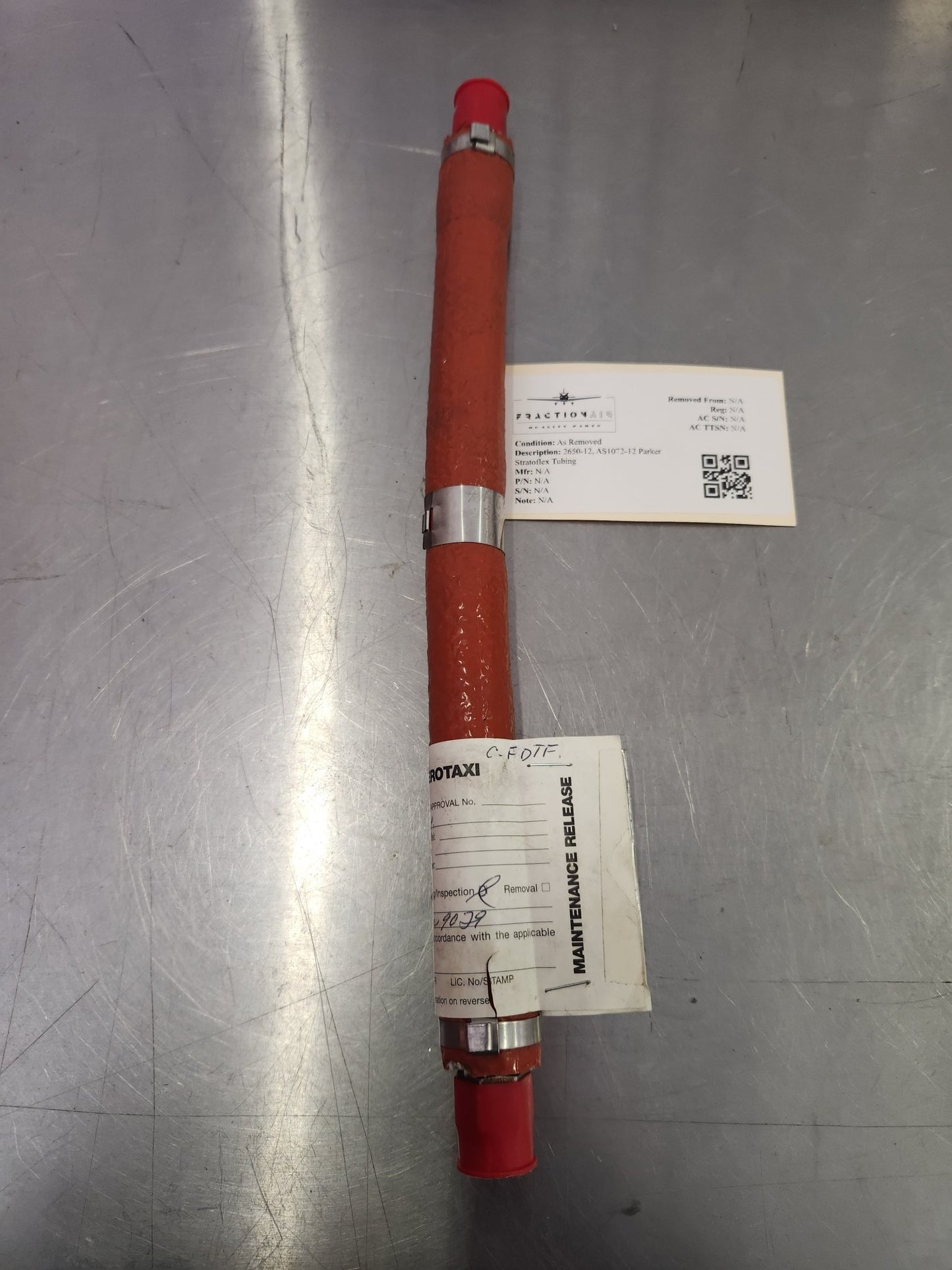 2650 - 12, AS1072 - 12 Parker Stratoflex Tubing | FractionAIR Parts - Aircraft Parts & Accessories