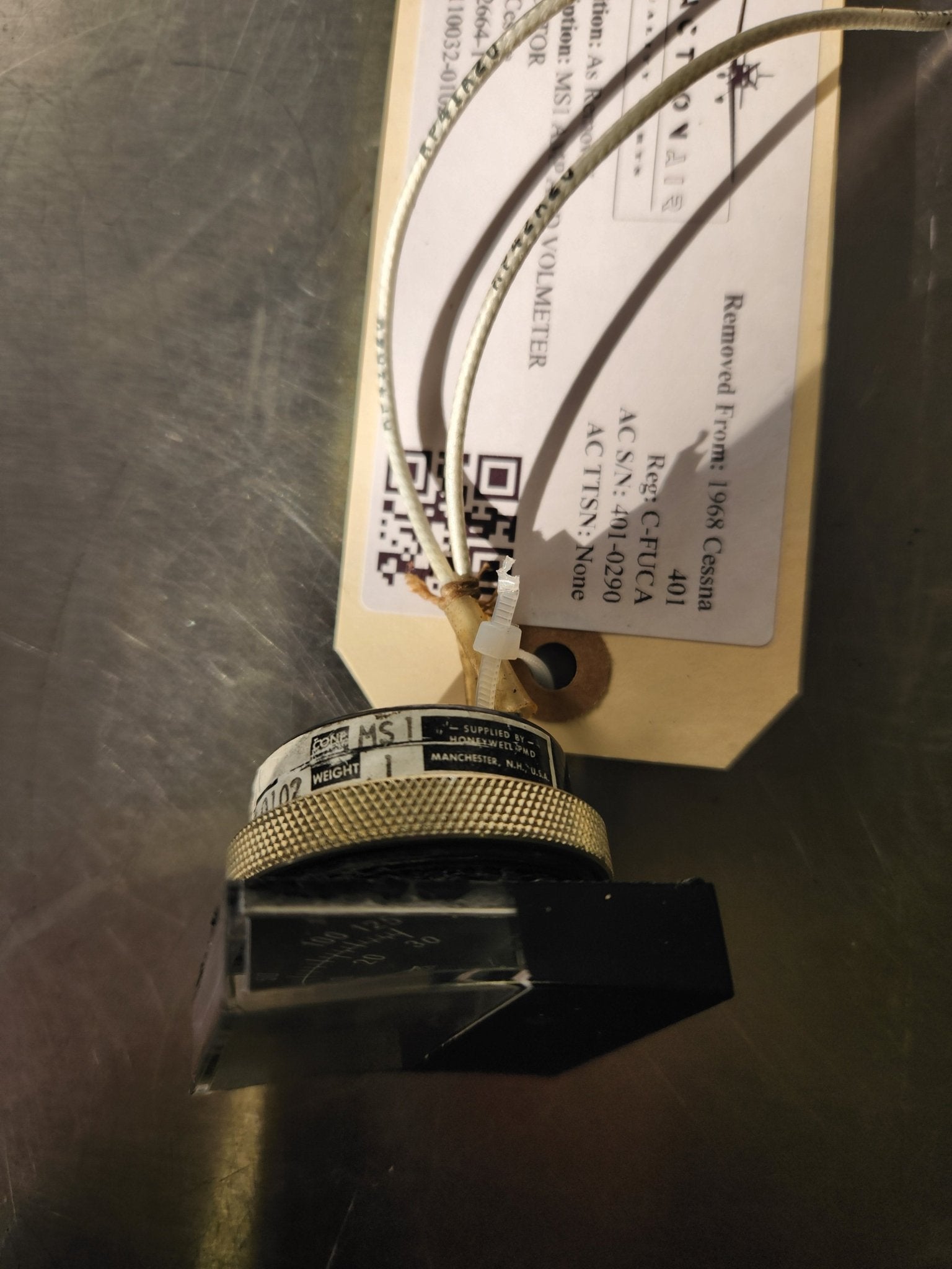 2664 - 1 Cessna MS1 AMP AND VOLMETER INDICATOR | FractionAIR Parts - Aircraft Parts & Accessories