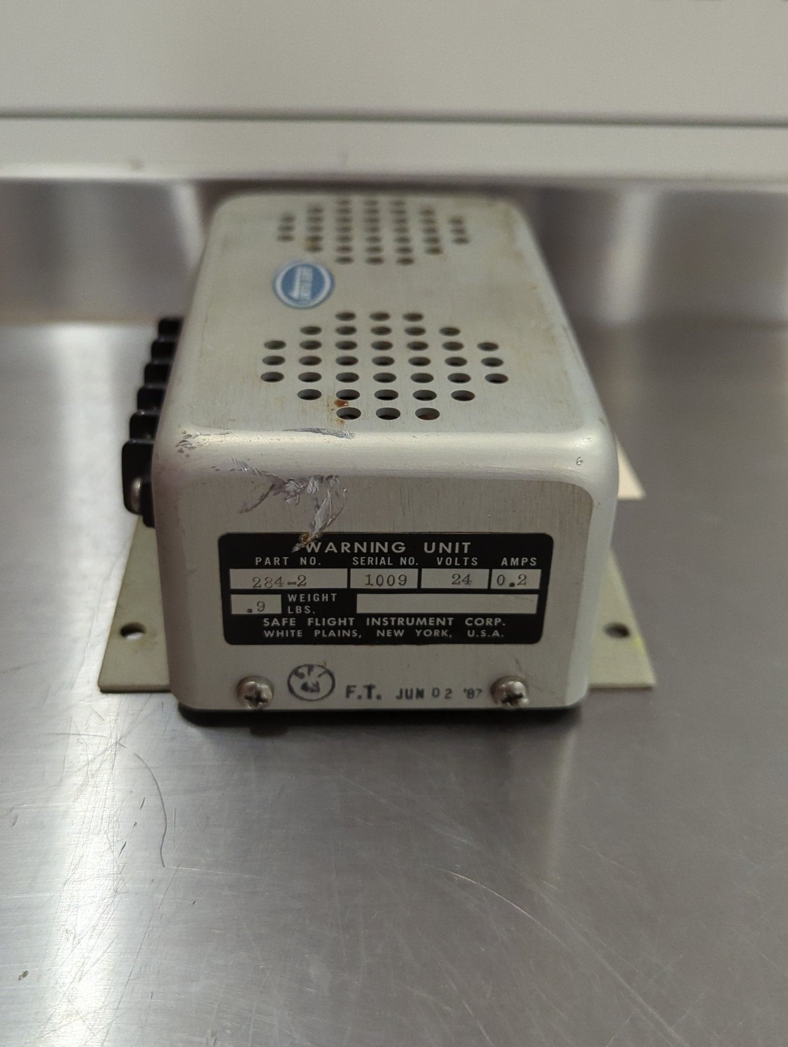 284 - 2 Safe Flight Warning Unit | FractionAIR Parts - Aircraft Parts & Accessories