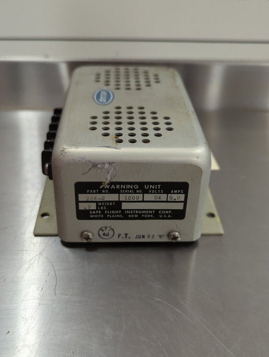 284 - 2 Safe Flight Warning Unit | FractionAIR Parts - Aircraft Parts & Accessories