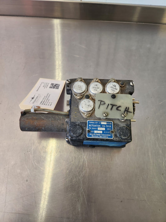 29510 - 0501 Aircraft Radio Corporation ACTUATOR - PITCH 29510 - 0500 | FractionAIR Parts - Aircraft Parts & Accessories