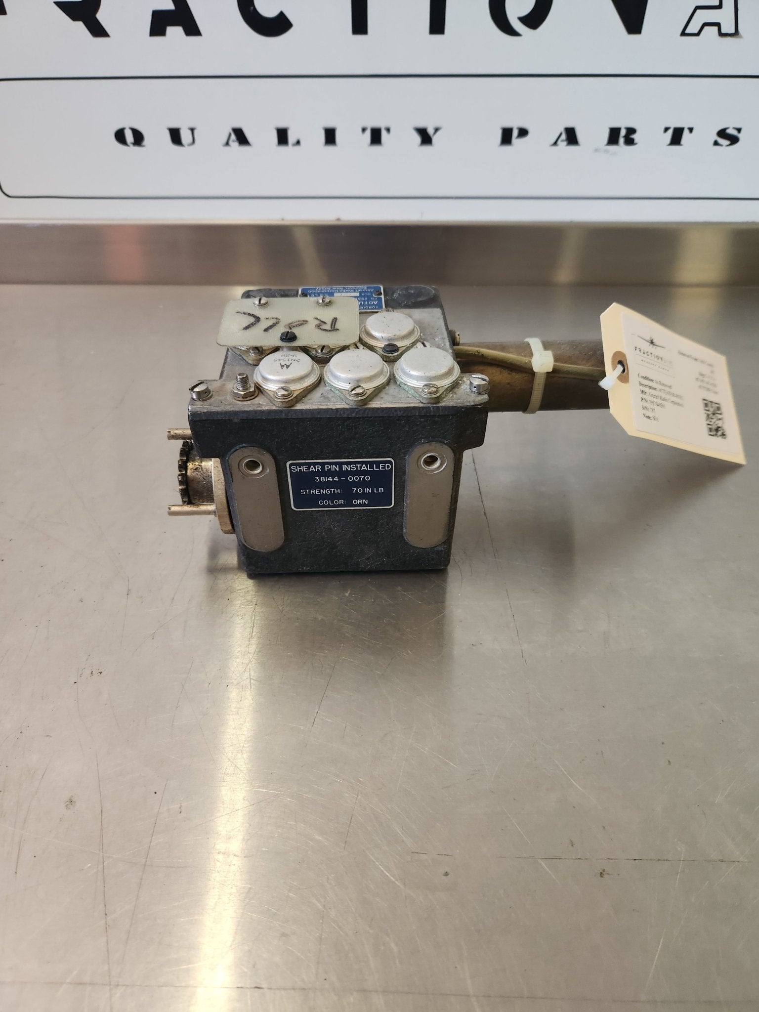 29510 - 0501 Aircraft Radio Corporation ACTUATOR - ROLL 29510 - 0500 | FractionAIR Parts - Aircraft Parts & Accessories