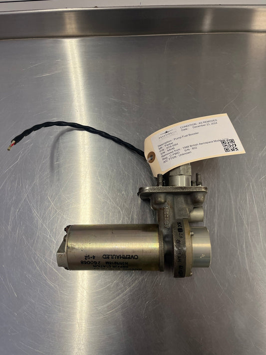 2C6 - 50H Pump Fuel Booster | FractionAIR inc. - Aircraft Parts & Accessories