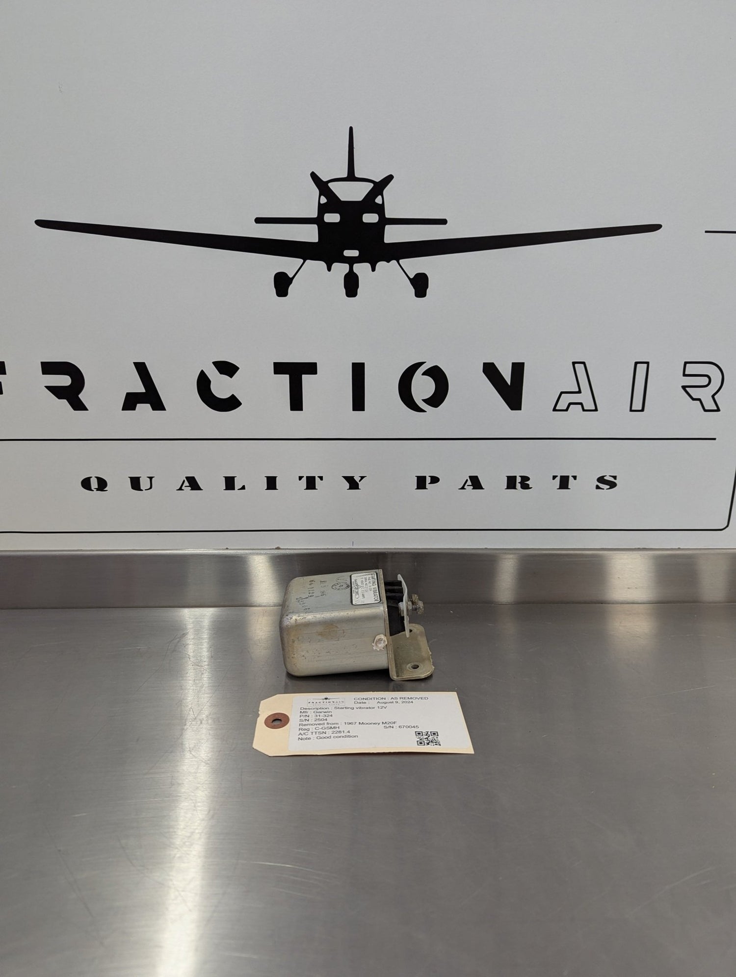 31 - 324 Starting vibrator 12V | FractionAIR Parts - Aircraft Parts & Accessories