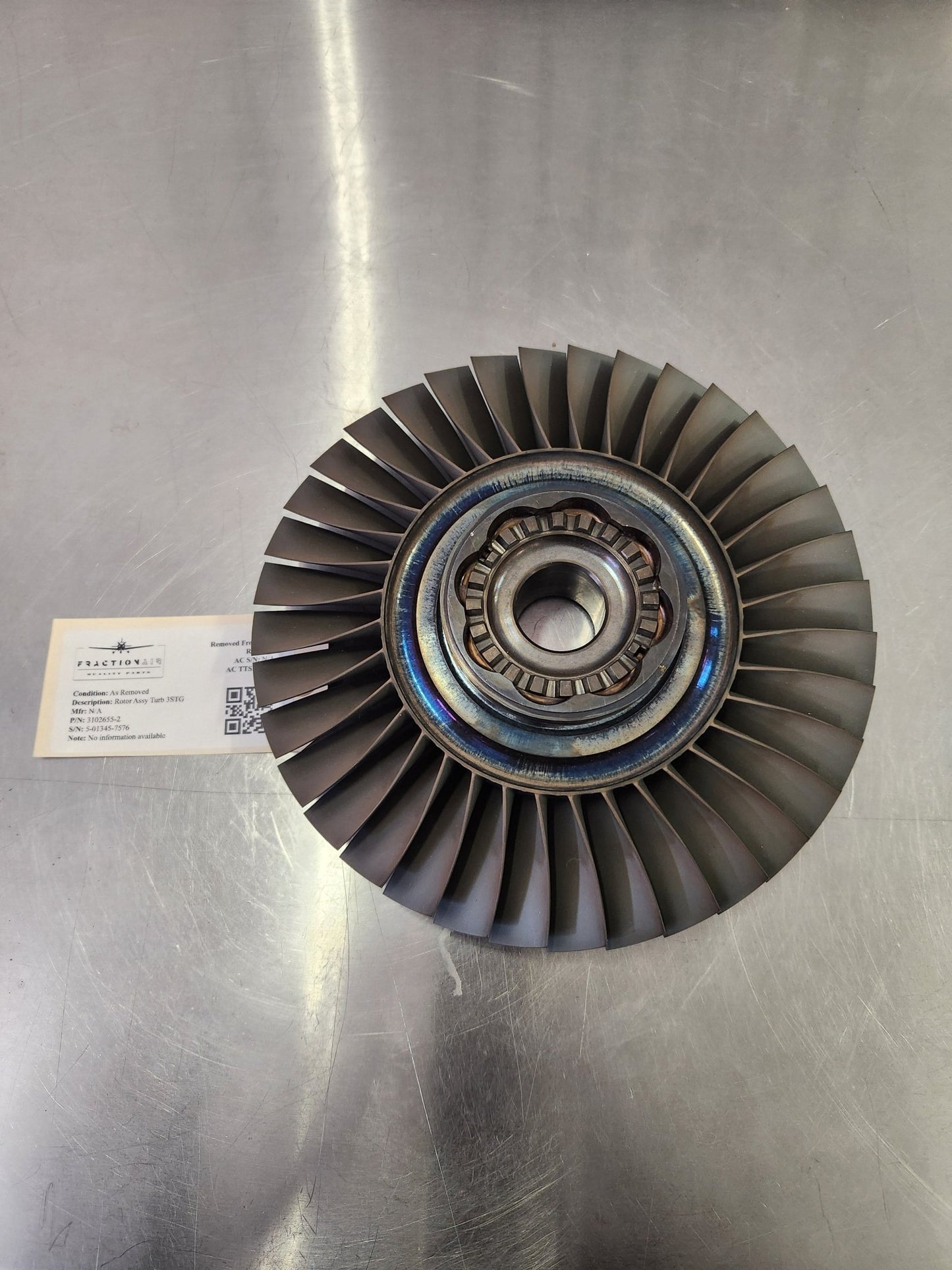 3102655 - 2 Rotor Assy Turb 3STG | FractionAIR Parts - Aircraft Parts & Accessories