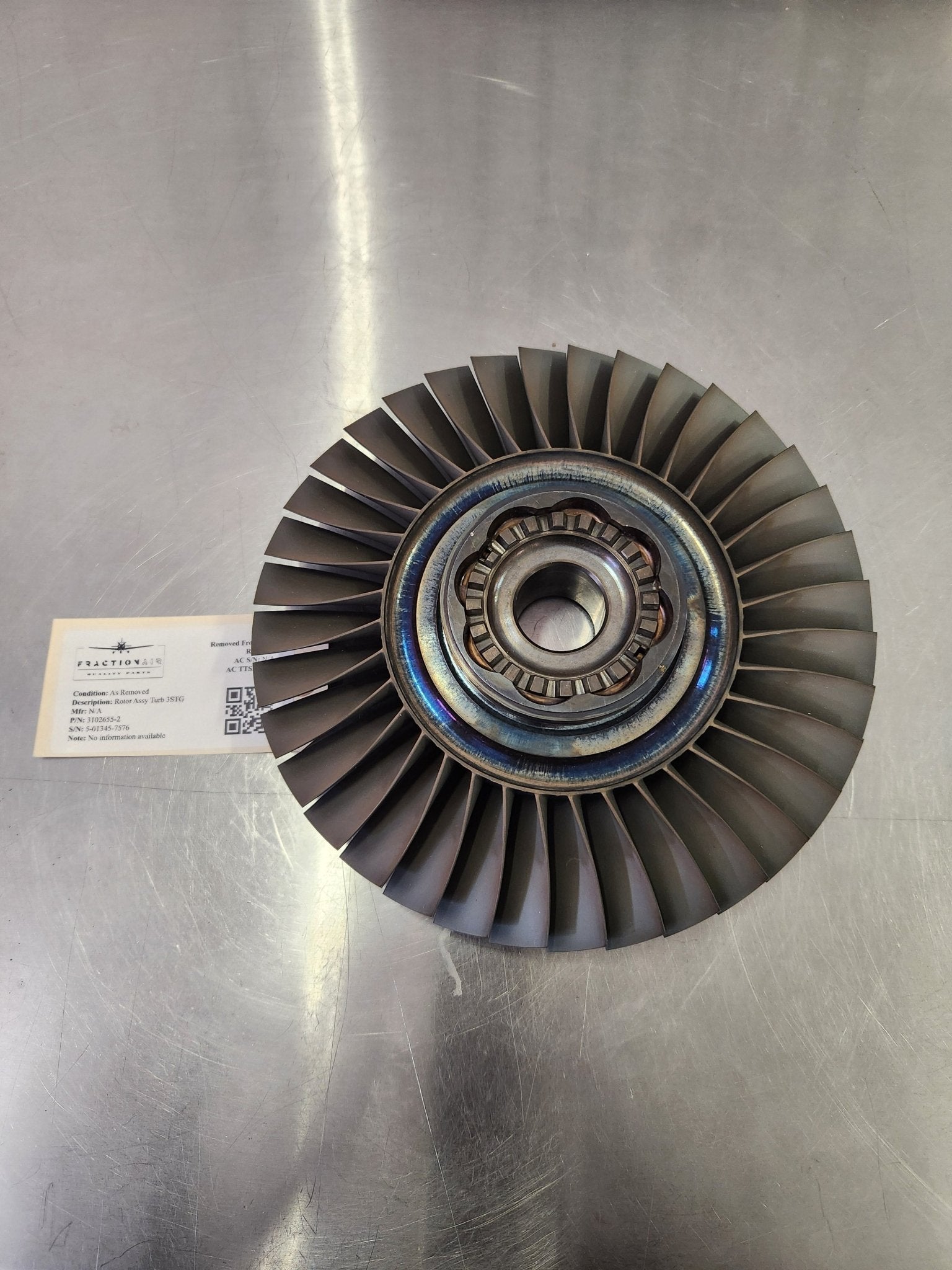 3102655 - 2 Rotor Assy Turb 3STG | FractionAIR Parts - Aircraft Parts & Accessories