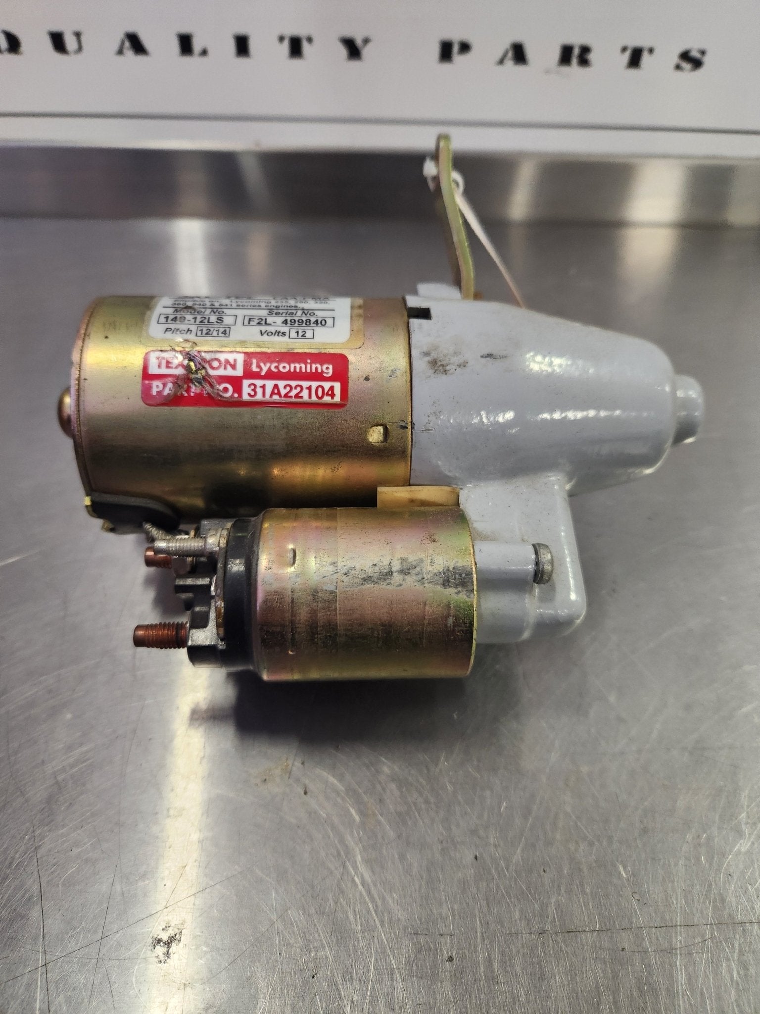 31A22104 Sky - Tec Starter - 12V - Pitch 12/14 (core) | FractionAIR Parts - Aircraft Parts & Accessories