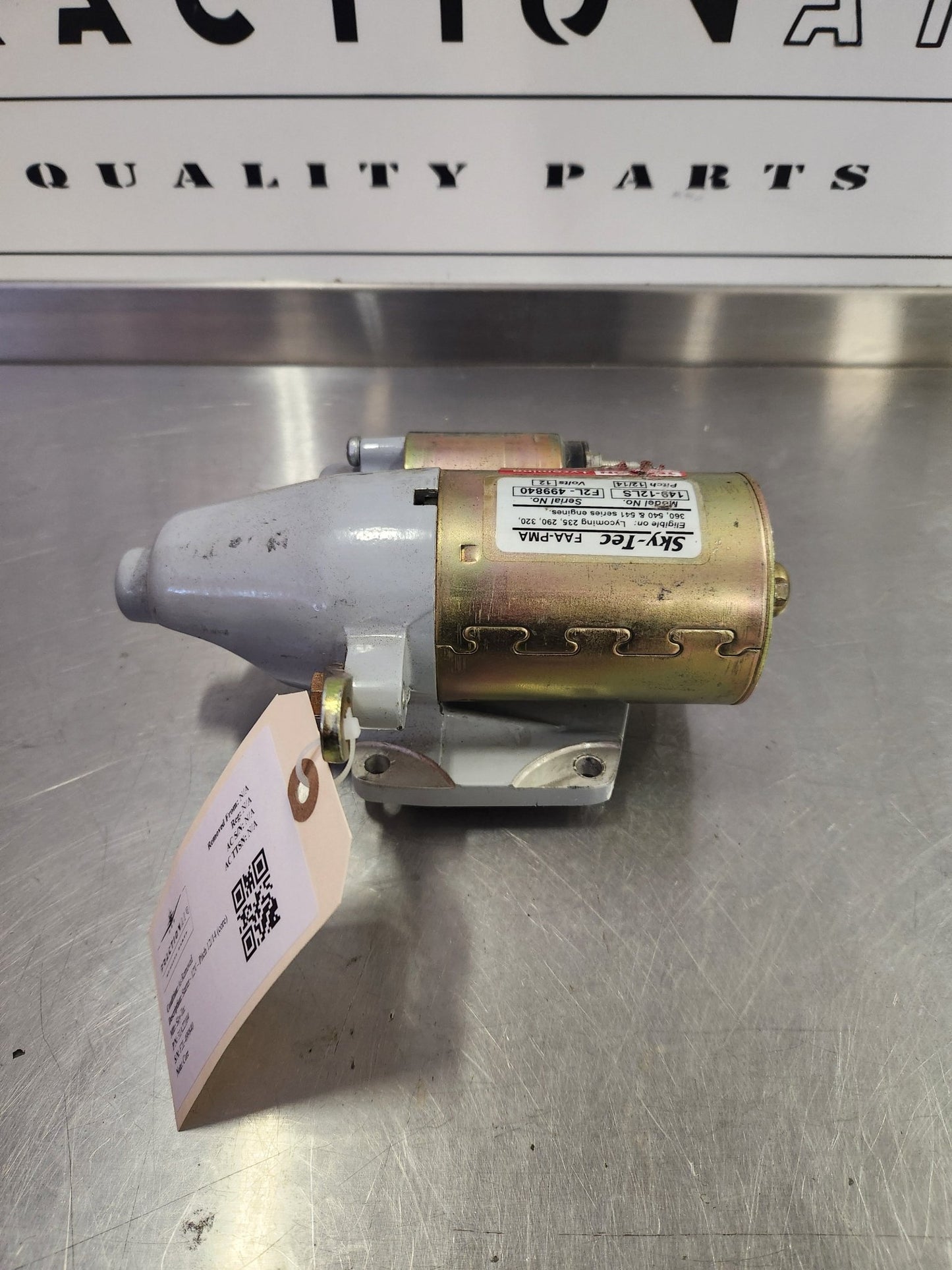 31A22104 Sky - Tec Starter - 12V - Pitch 12/14 (core) | FractionAIR Parts - Aircraft Parts & Accessories