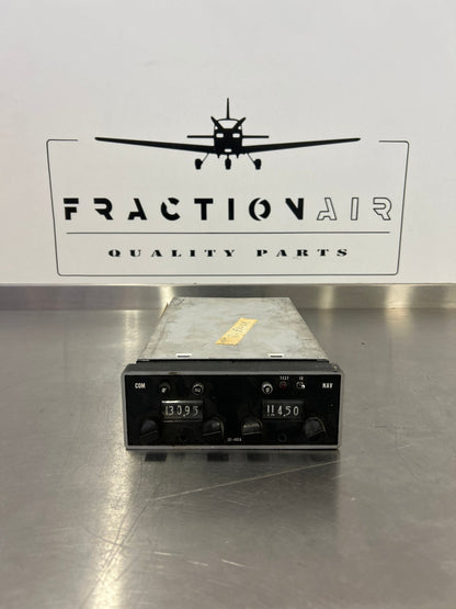33560 - 1100 ARC R - 542A Navigation Receiver Aircraft Radio Corporation VHF NAV/COMM Transceiver w/ Tray (CORE) | FractionAIR Parts - Aircraft Parts & Accessories