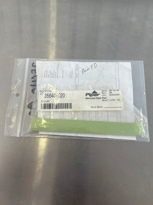 35640 - 020 FILLER - AILERON HINGE | FractionAIR Parts - Aircraft Parts & Accessories