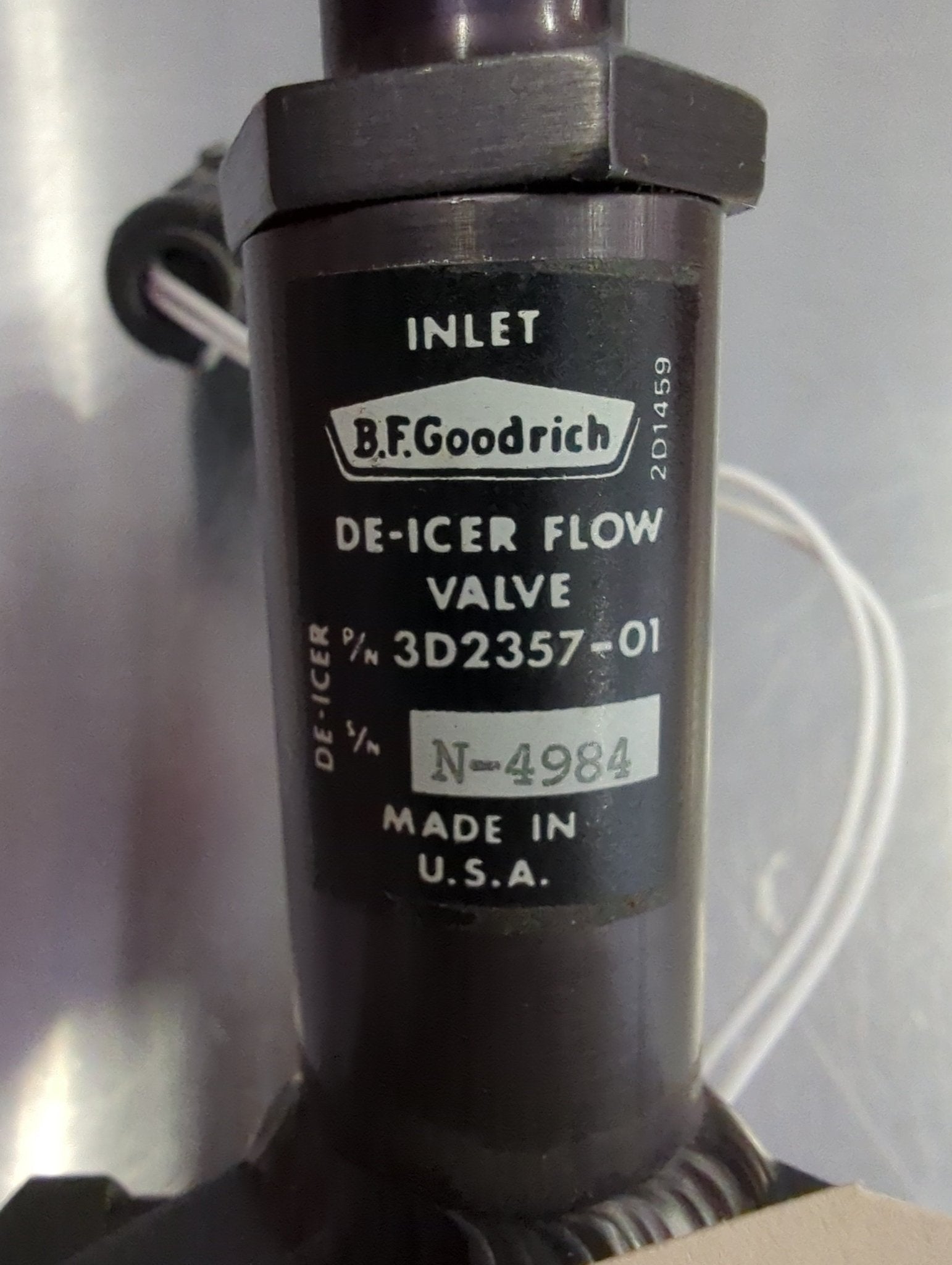 3D2357 - 01 Bf Goodrich De - Icer Flow Valve | FractionAIR Parts - Aircraft Parts & Accessories