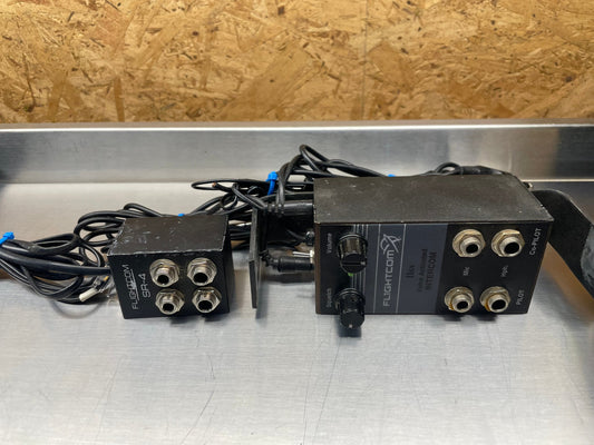 4 Places Intercom IIsx with SR - 4 backseat adapter | FractionAIR Parts - Aircraft Parts & Accessories