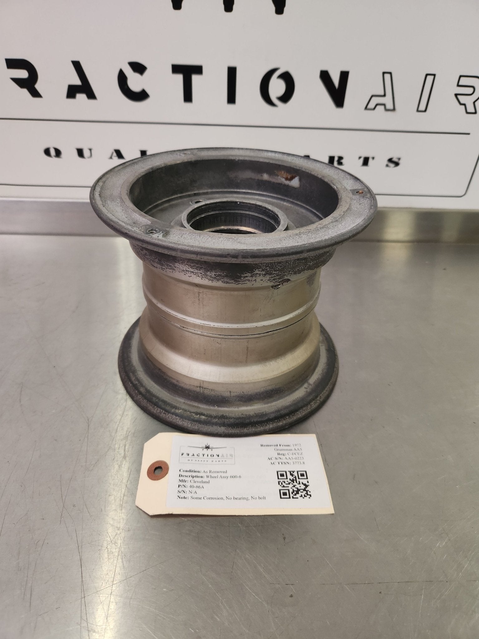 40 - 86A Cleveland Wheel Assy 600 - 6 | FractionAIR Parts - Aircraft Parts & Accessories