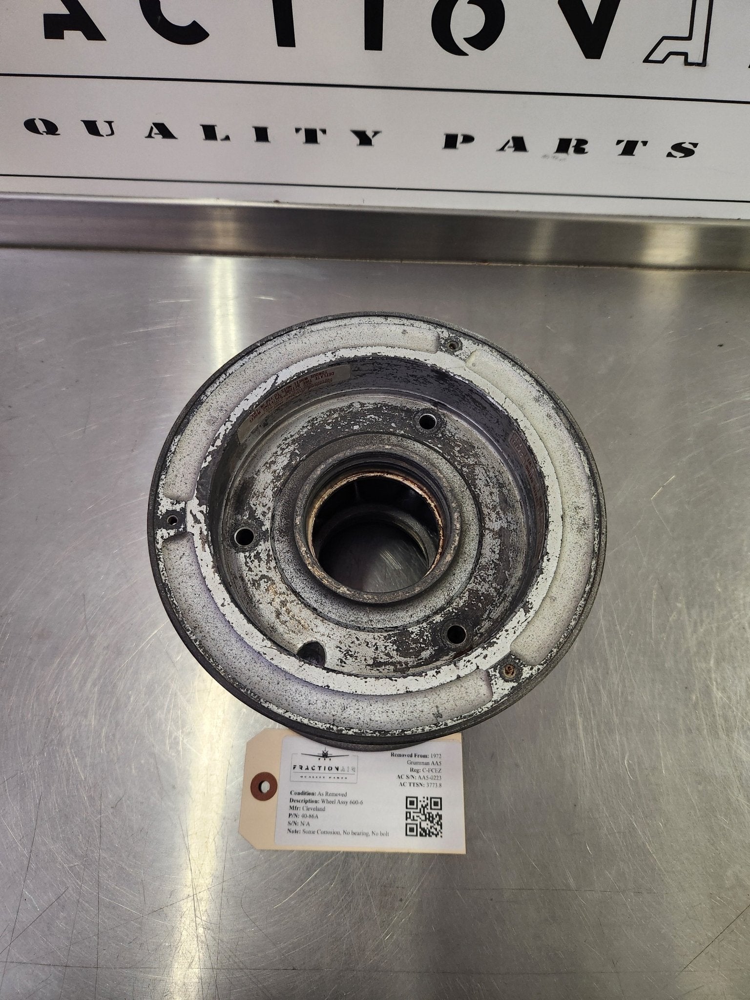 40 - 86A Cleveland Wheel Assy 600 - 6 | FractionAIR Parts - Aircraft Parts & Accessories