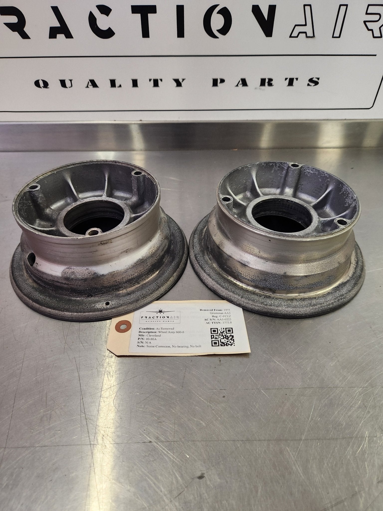 40 - 86A Cleveland Wheel Assy 600 - 6 | FractionAIR Parts - Aircraft Parts & Accessories