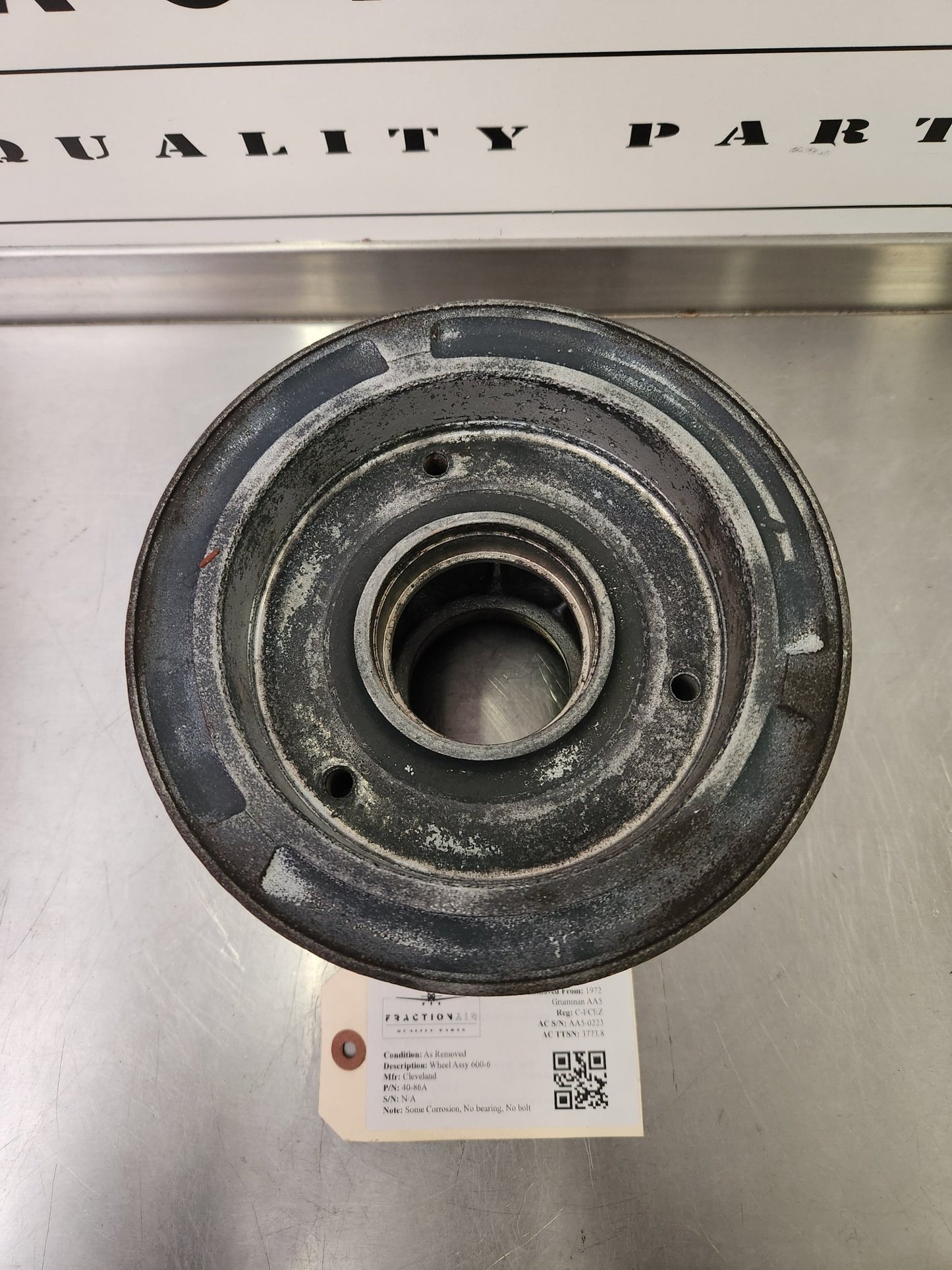 40 - 86A Cleveland Wheel Assy 600 - 6 | FractionAIR Parts - Aircraft Parts & Accessories
