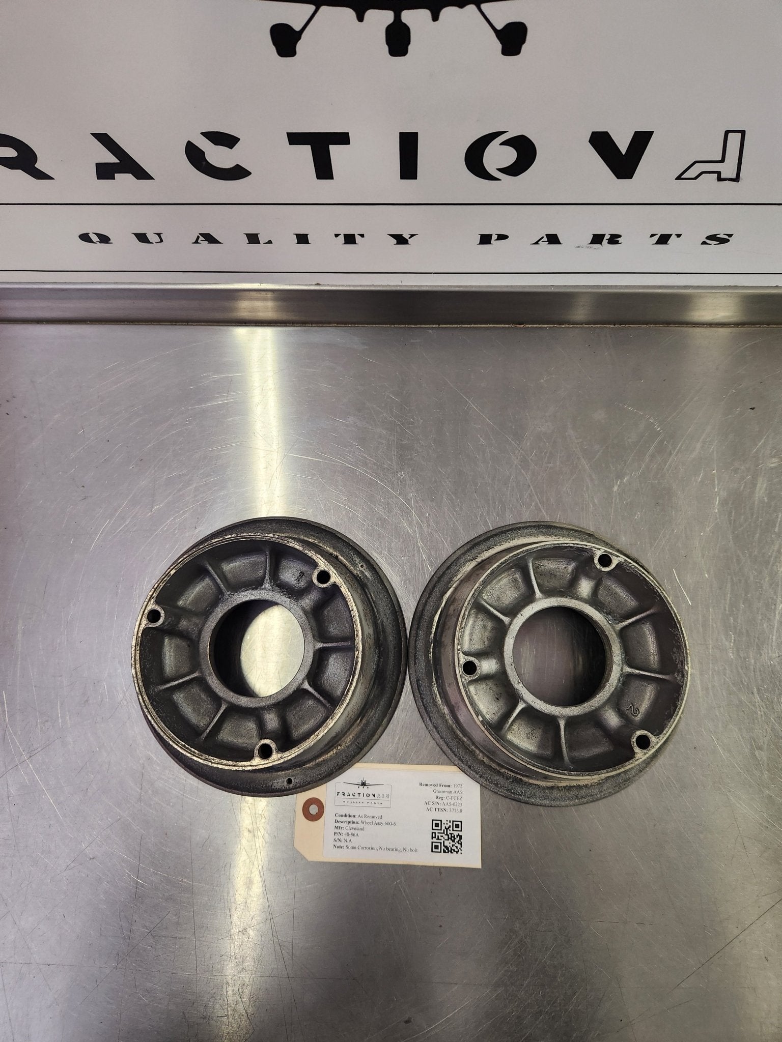 40 - 86A Cleveland Wheel Assy 600 - 6 | FractionAIR Parts - Aircraft Parts & Accessories