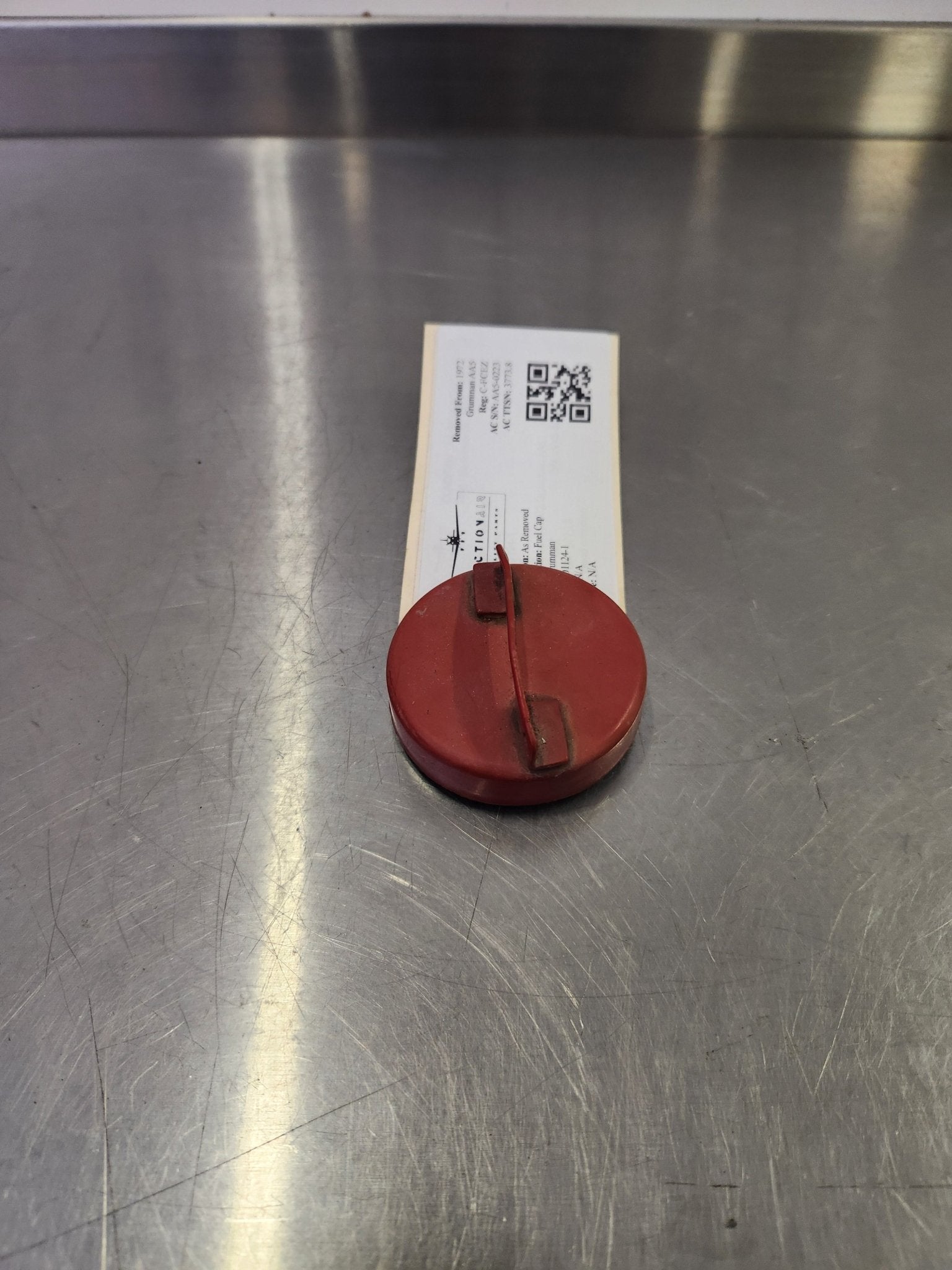 401124 - 1 Grumman Fuel Cap | FractionAIR Parts - Aircraft Parts & Accessories