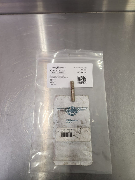 401834 TCM Stud | FractionAIR Parts - Aircraft Parts & Accessories