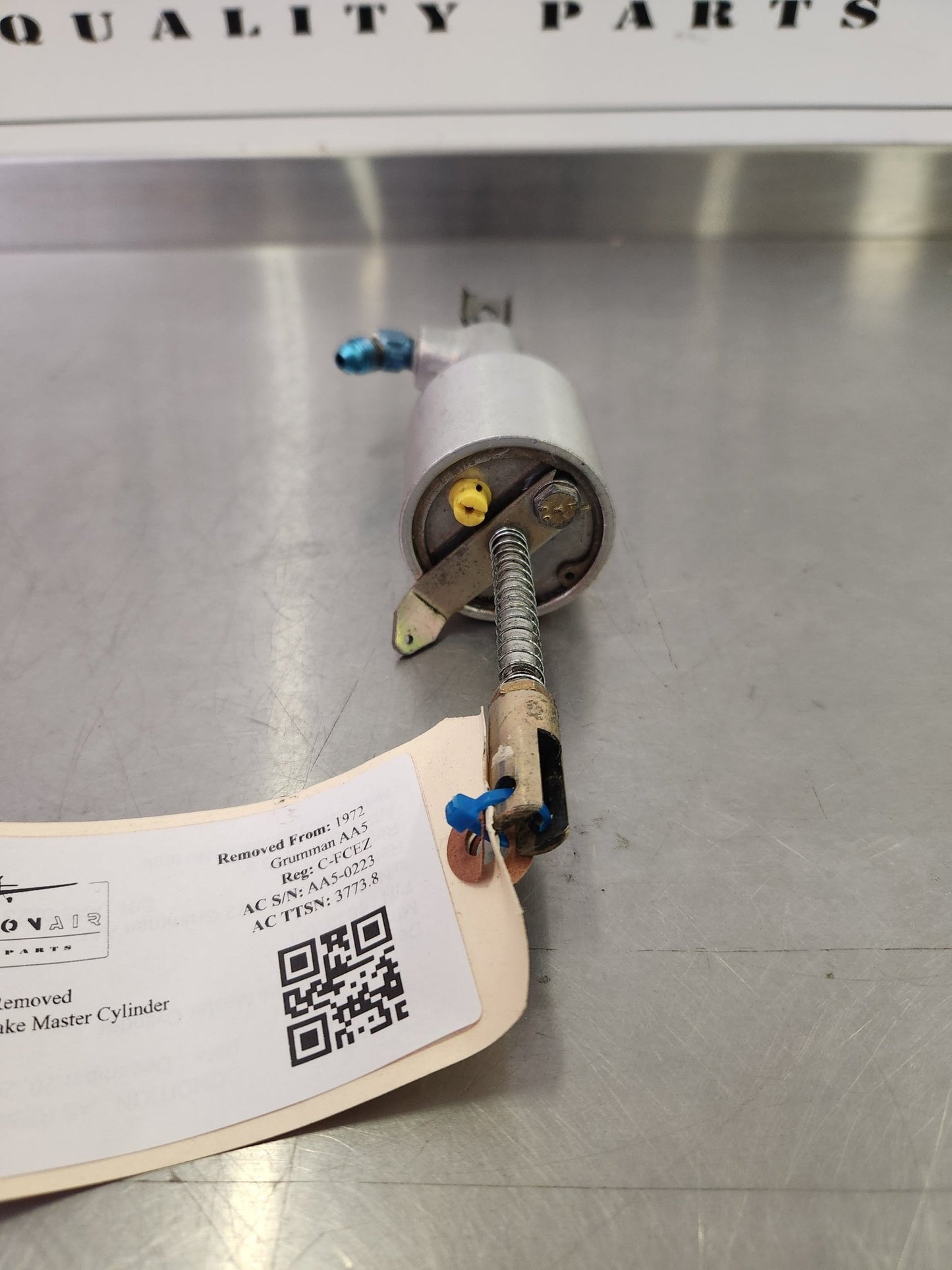 403010 - 1 Gerdes Brake Master Cylinder | FractionAIR Parts - Aircraft Parts & Accessories