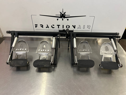 455 966, 77866 - 04, 77866 - 05, 77838 - 02 Piper CYLINDER ASSEMBLY - Master (95061), PEDAL - Toe brake, inboard, left, outboard right, HANGER ASSEMBLY - Rudder pedal | FractionAIR Parts - Aircraft Parts & Accessories