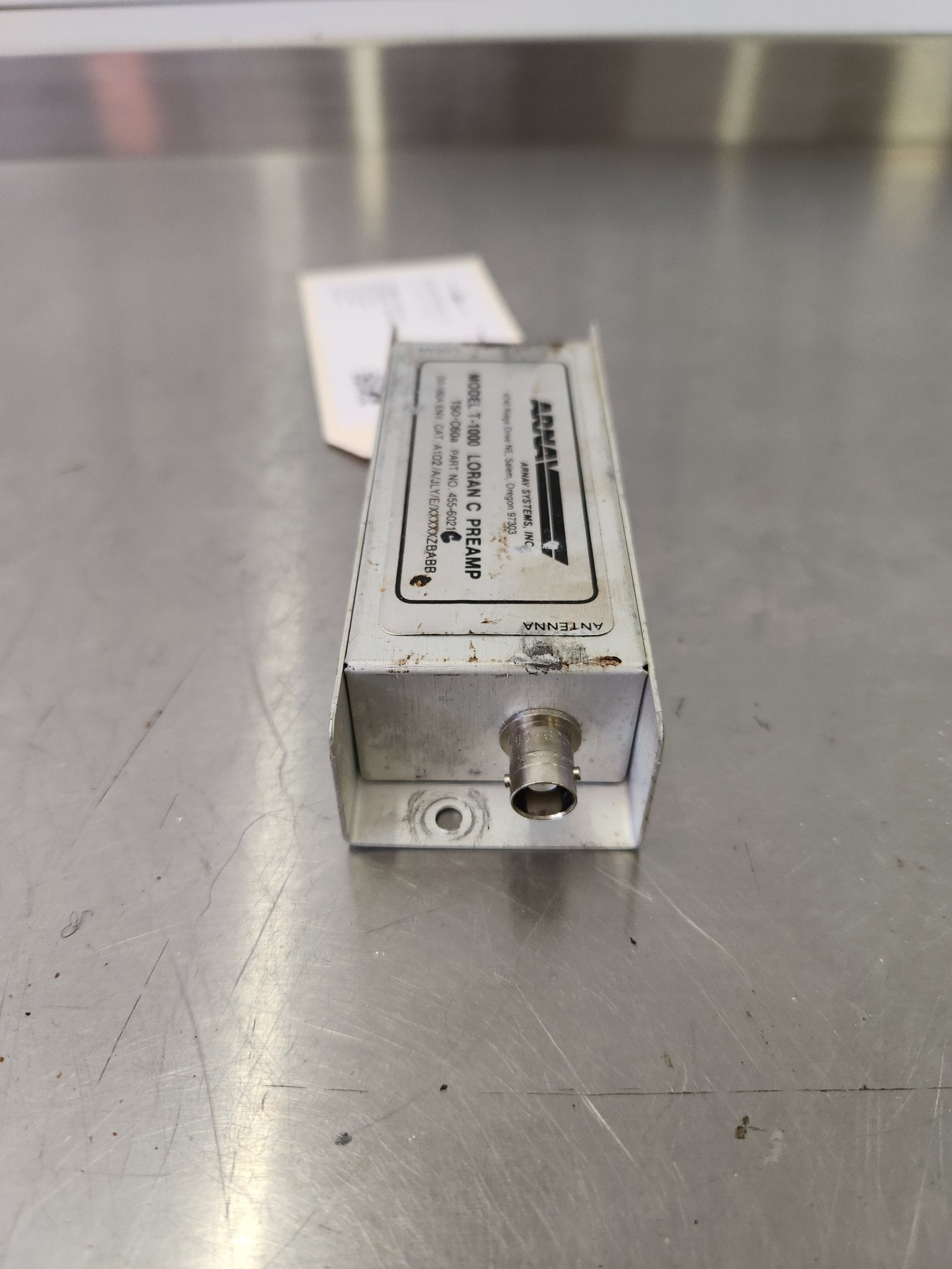 455‑6021 Arnav T‑1000 Loran C Preamp | FractionAIR Parts - Aircraft Parts & Accessories