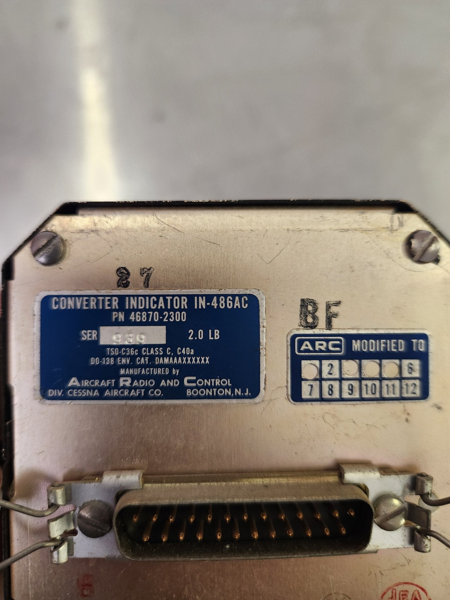 46870 - 2300 ARC Converter Indicator | FractionAIR Parts - Aircraft Parts & Accessories
