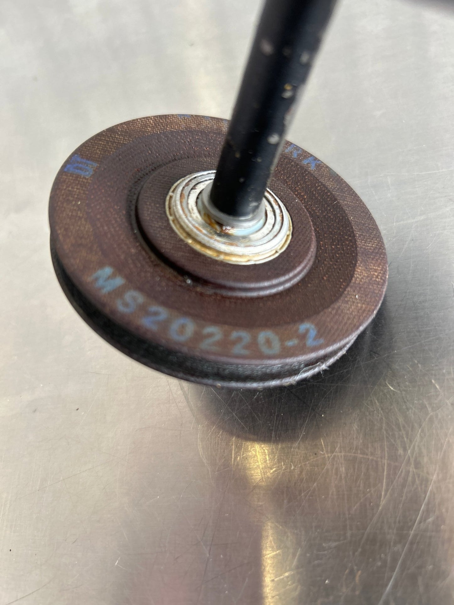 481 652, 77329 - 03, 77329 - 22 Piper PULLEY - (MS20220 - 2) w/ bushing - Pulley spacer, | FractionAIR Parts - Aircraft Parts & Accessories
