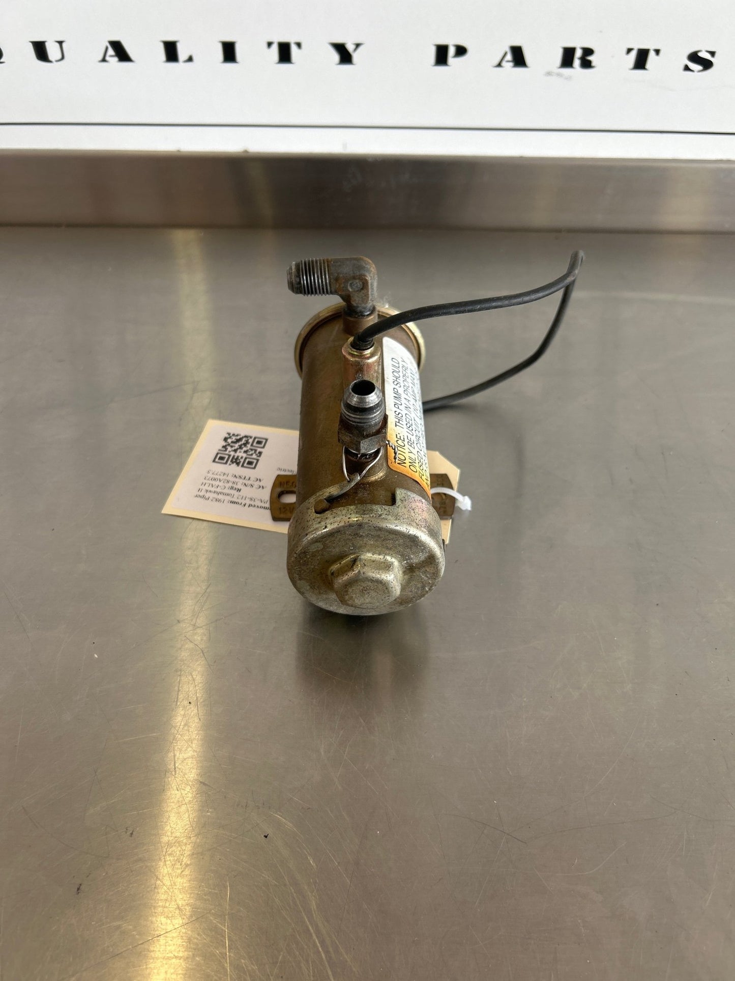 481 666 Piper PUMP ASSEMBLY - Electric fuel | FractionAIR Parts - Aircraft Parts & Accessories