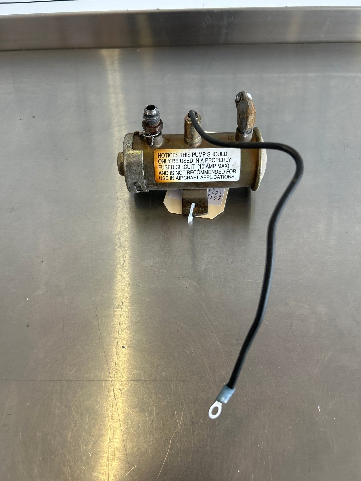 481 666 Piper PUMP ASSEMBLY - Electric fuel | FractionAIR Parts - Aircraft Parts & Accessories