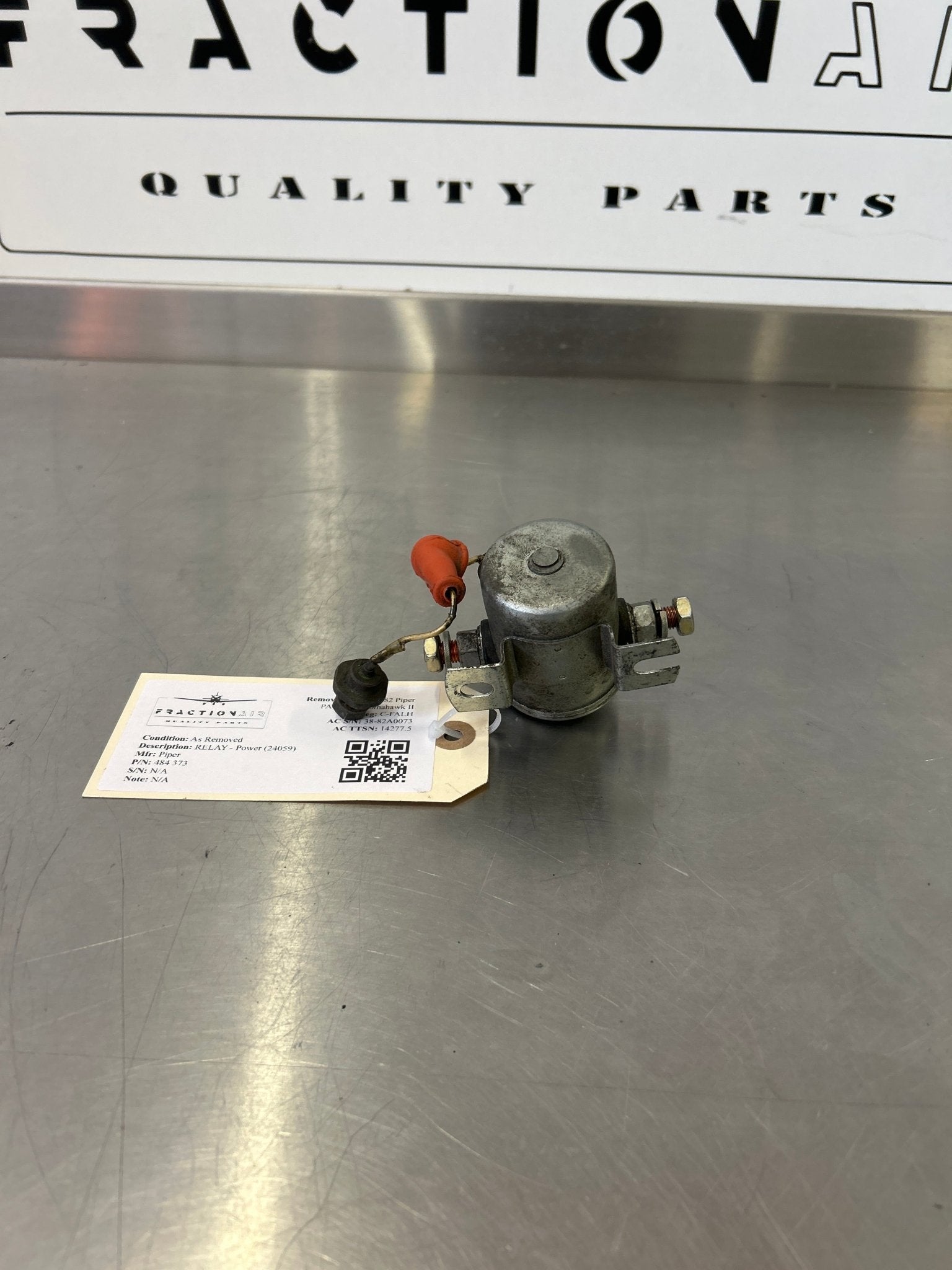 484 373 Piper RELAY - Power (24059) | FractionAIR Parts - Aircraft Parts & Accessories
