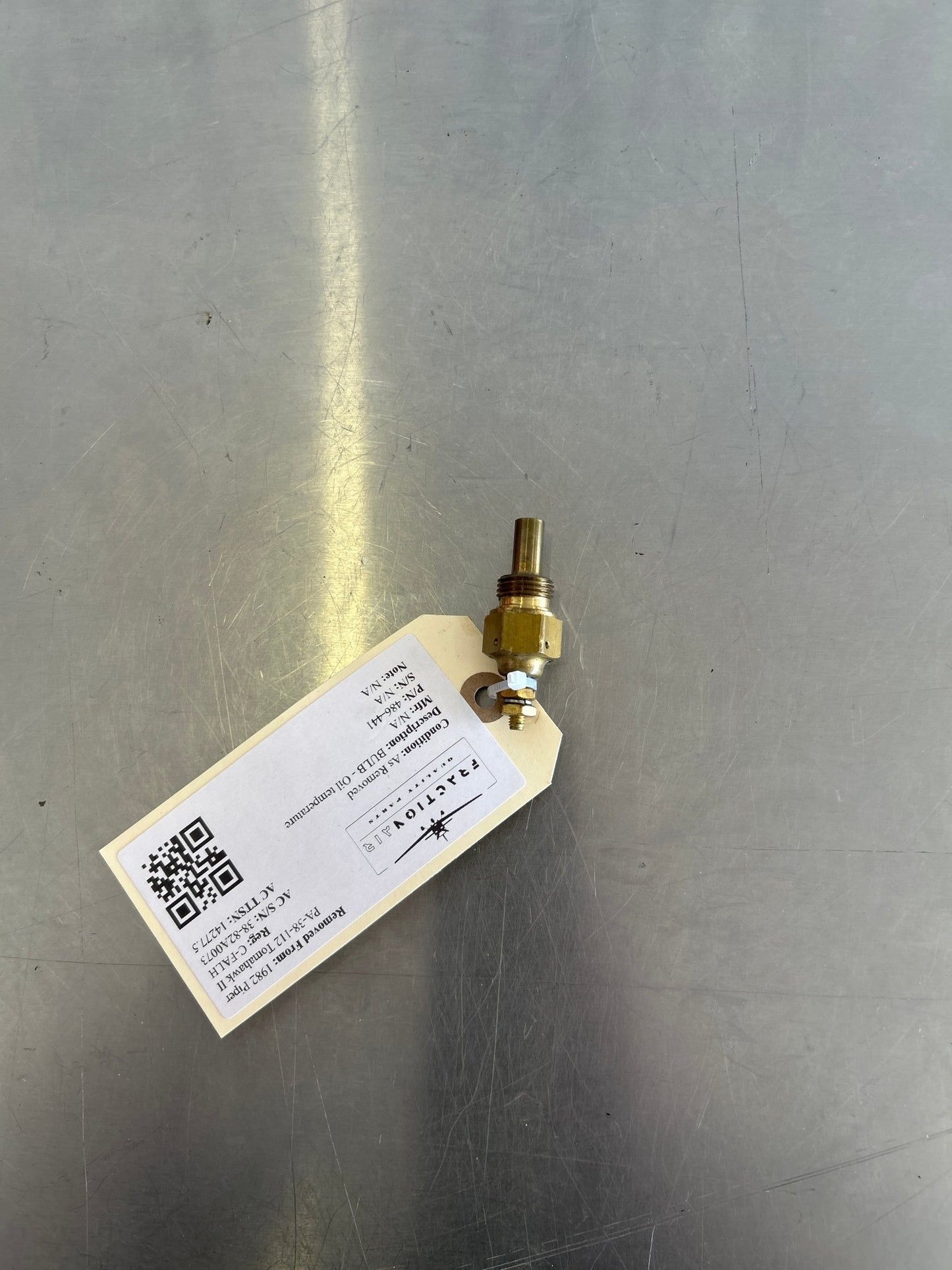 486 - 441 BULB - Oil temperature 553 - 672 | FractionAIR Parts - Aircraft Parts & Accessories