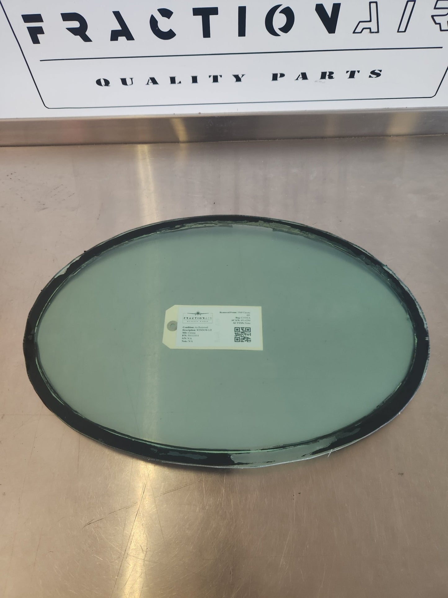 5011135 - 4 Cessna WINDOW - LH | FractionAIR Parts - Aircraft Parts & Accessories