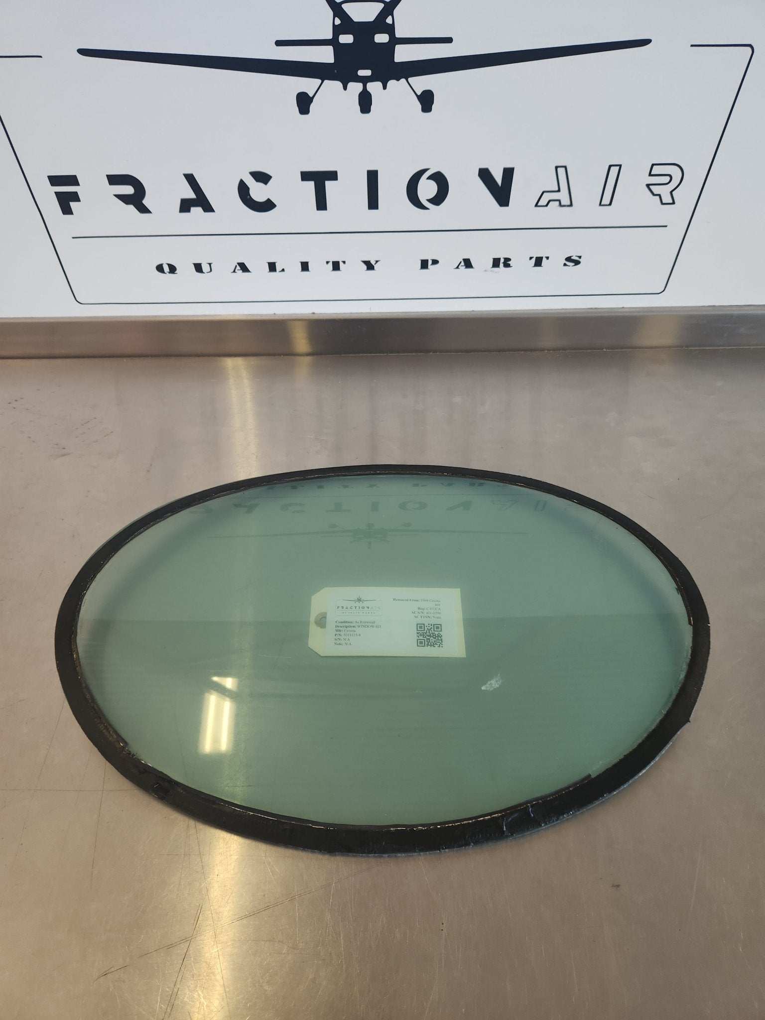 5011135 - 8 Cessna WINDOW - RH | FractionAIR Parts - Aircraft Parts & Accessories