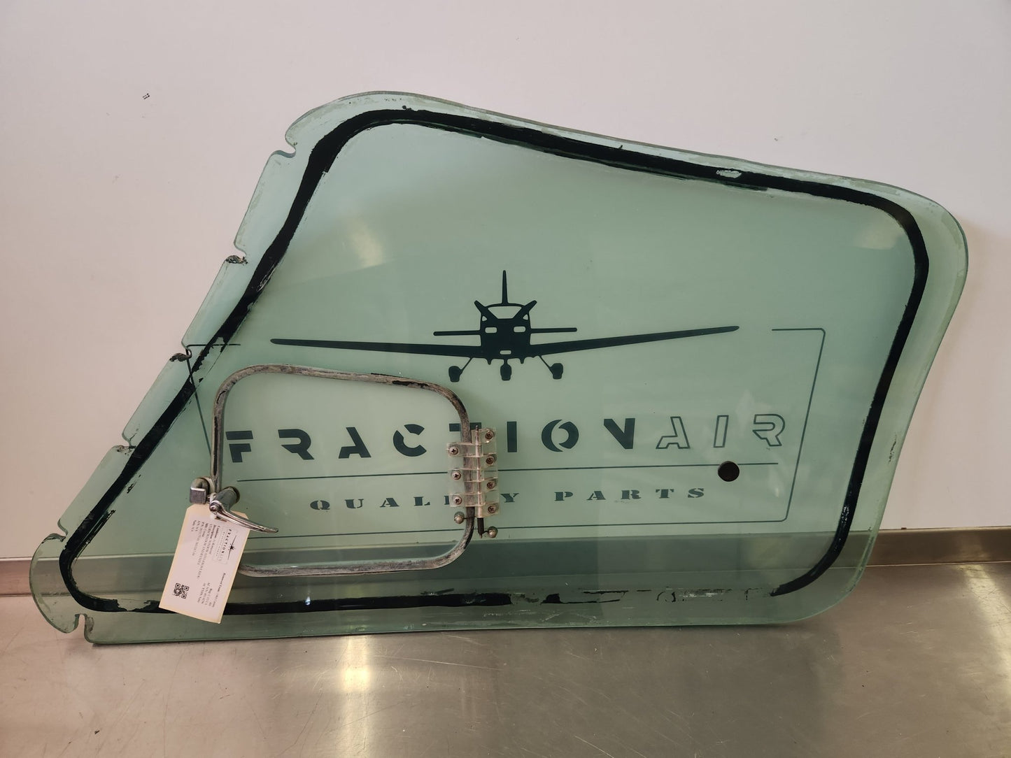 5011177 - 10, 5011167 - 58 Cessna WINDOW ASSY - FRONT RH W/ STORM WINDOW AND HANDLE | FractionAIR Parts - Aircraft Parts & Accessories