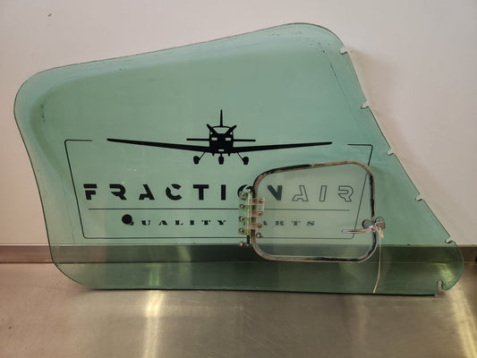 5011177 - 9, 5011167 - 57 Cessna WINDOW ASSY - FRONT LH W/ STORM WINDOW AND HANDLE | FractionAIR Parts - Aircraft Parts & Accessories