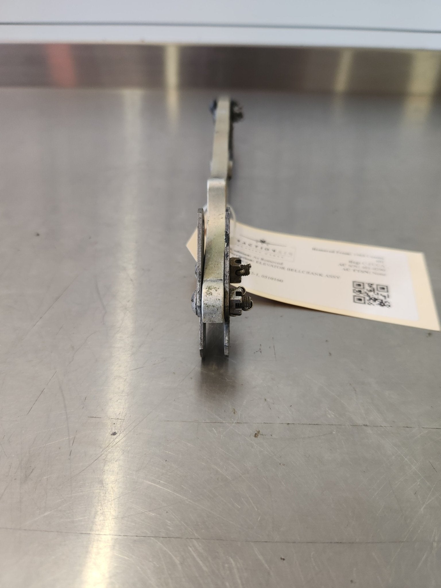 5015022 - 1, 0510160 Cessna ELEVATOR BELLCRANK ASSY W/ LINKS | FractionAIR Parts - Aircraft Parts & Accessories