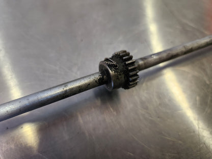 5015052 - 2, 5015059 - 1, H3222 Cessna WHEEL - AILERON TRIM ASSY W/SHAFT AND GEAR SPUR | FractionAIR Parts - Aircraft Parts & Accessories