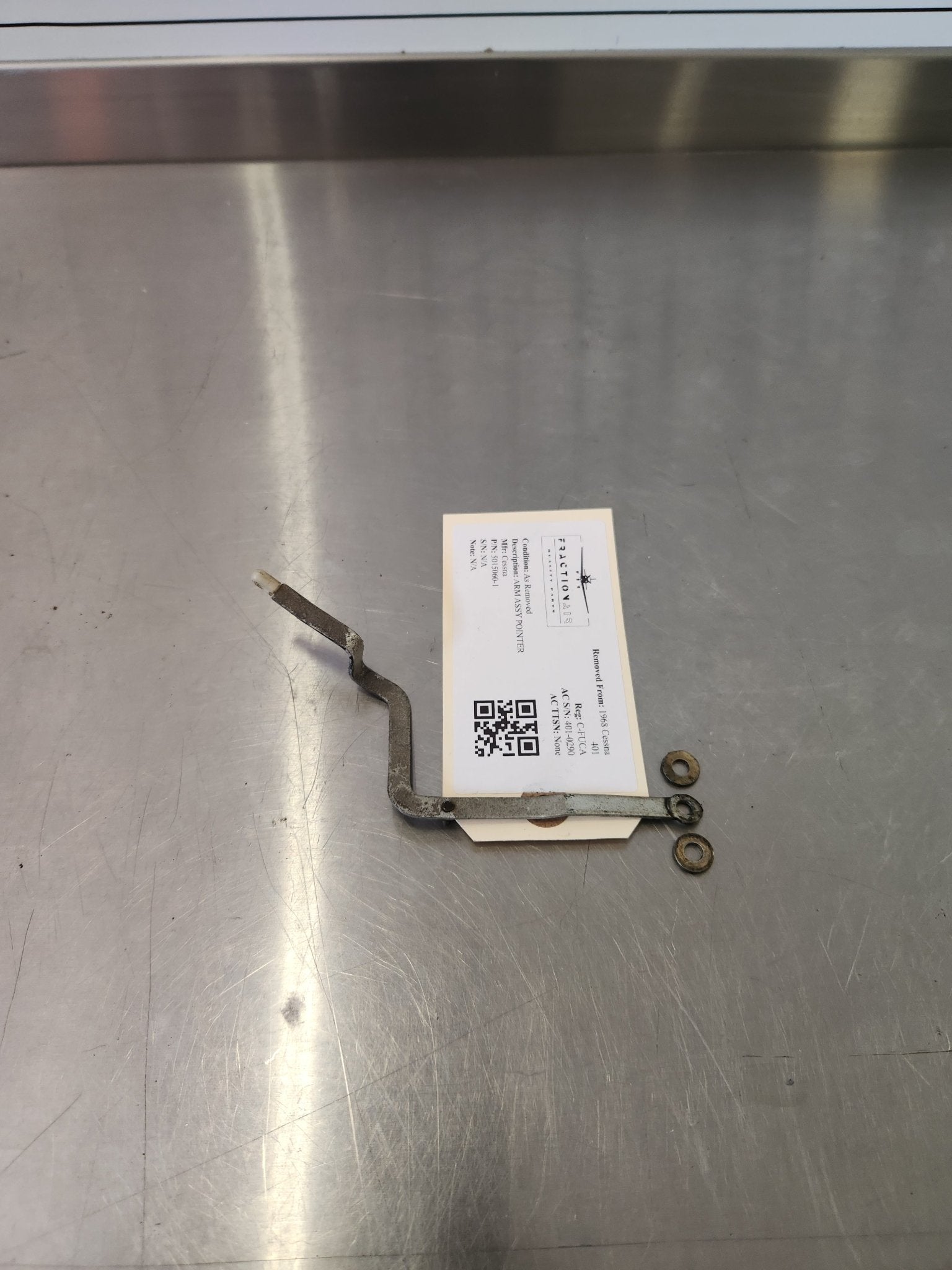 5015060‑1 Cessna ARM ASSY POINTER | FractionAIR Parts - Aircraft Parts & Accessories