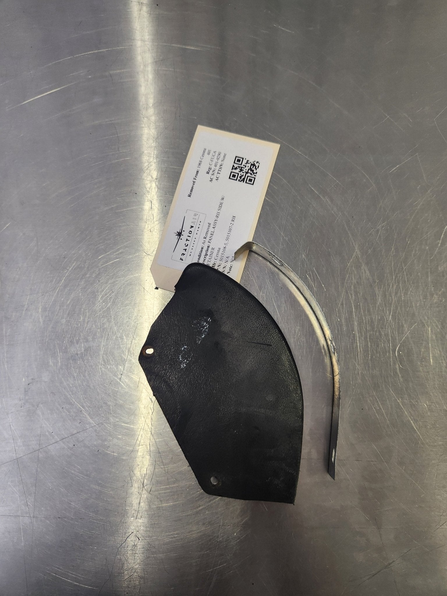 5015108 - 5, 5015107 - 2 RH Cessna PANEL ASSY - RH SIDE W/ RETAINER | FractionAIR Parts - Aircraft Parts & Accessories