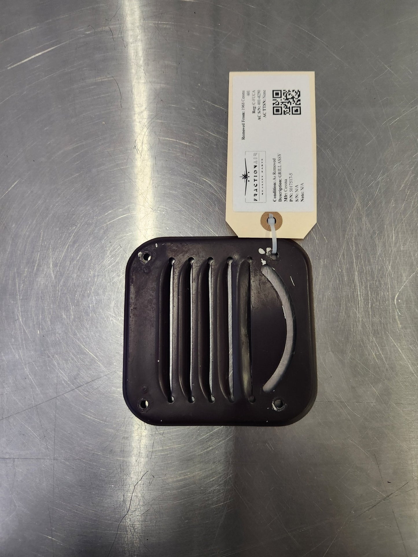 5017517 - 5 Cessna GRILL ASSY | FractionAIR Parts - Aircraft Parts & Accessories