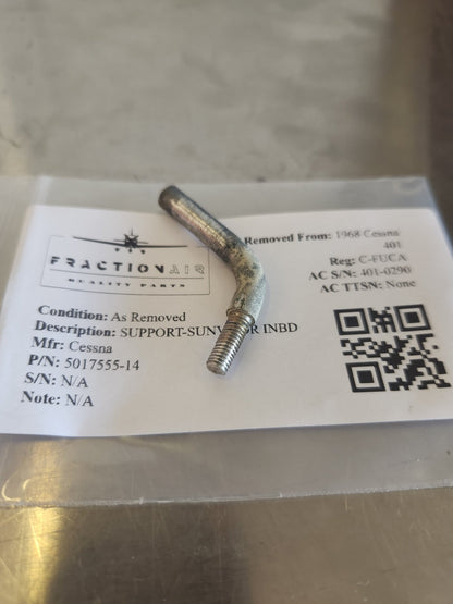5017555 - 14 Cessna SUPPORT - SUNVISOR INBD | FractionAIR Parts - Aircraft Parts & Accessories