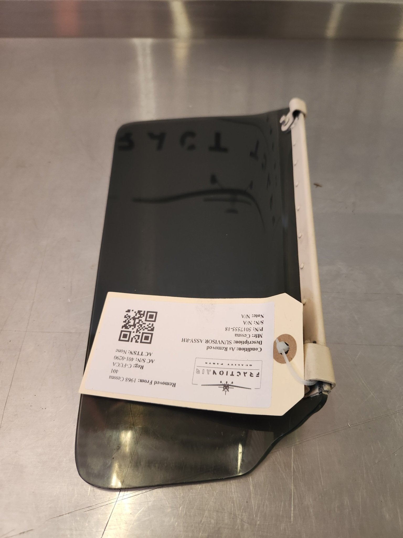 5017555 - 18 Cessna SUNVISOR ASSY - RH | FractionAIR Parts - Aircraft Parts & Accessories