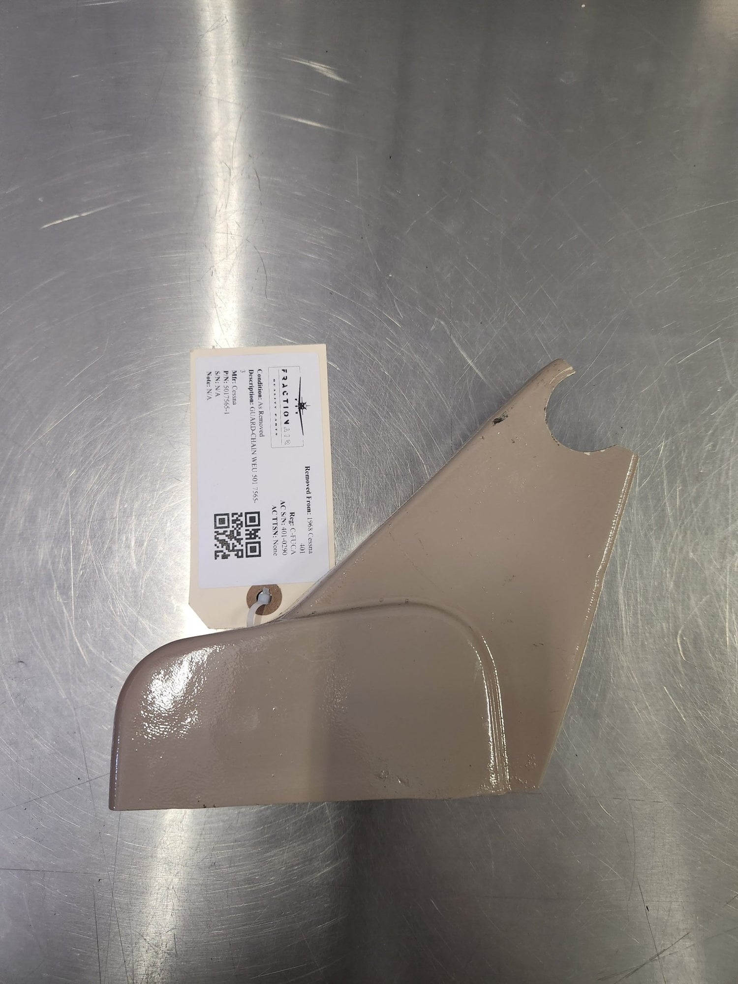 5017565 - 1 Cessna GUARD - CHAIN WEU 501 7565 - 3 | FractionAIR Parts - Aircraft Parts & Accessories