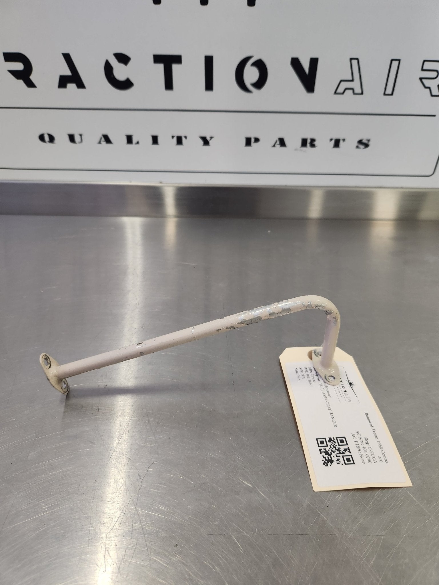 5017566-1 Cessna TUBE ASSY-COAT HANGER - FractionAIR Parts
