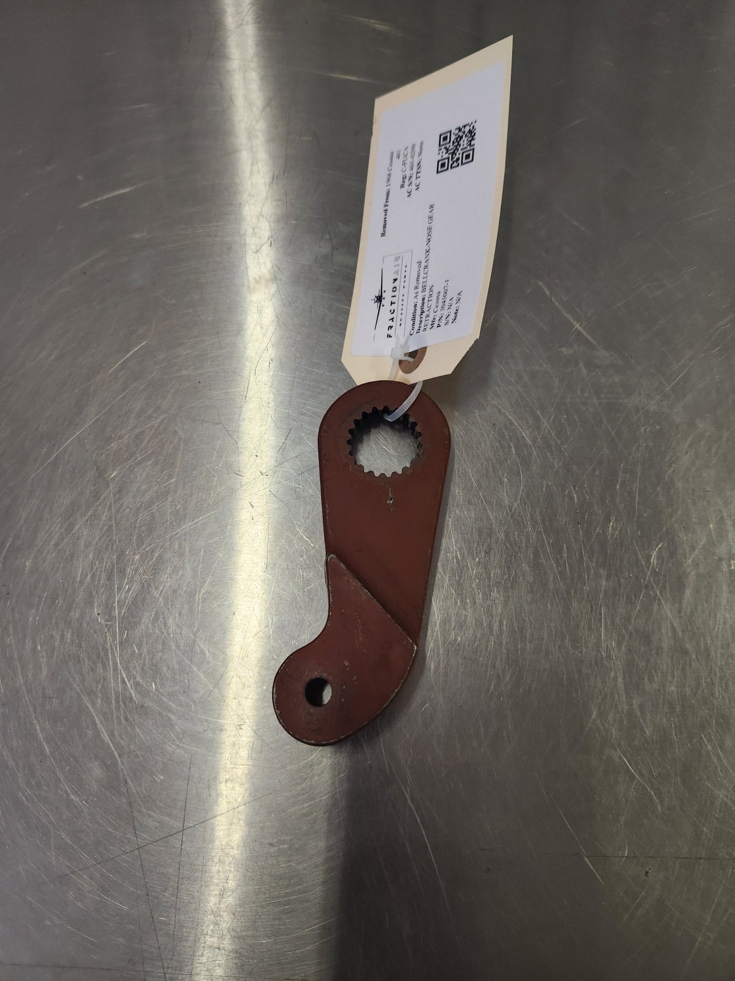 5045007 - 1 Cessna BELLCRANK - NOSE GEAR RETRACTION | FractionAIR Parts - Aircraft Parts & Accessories
