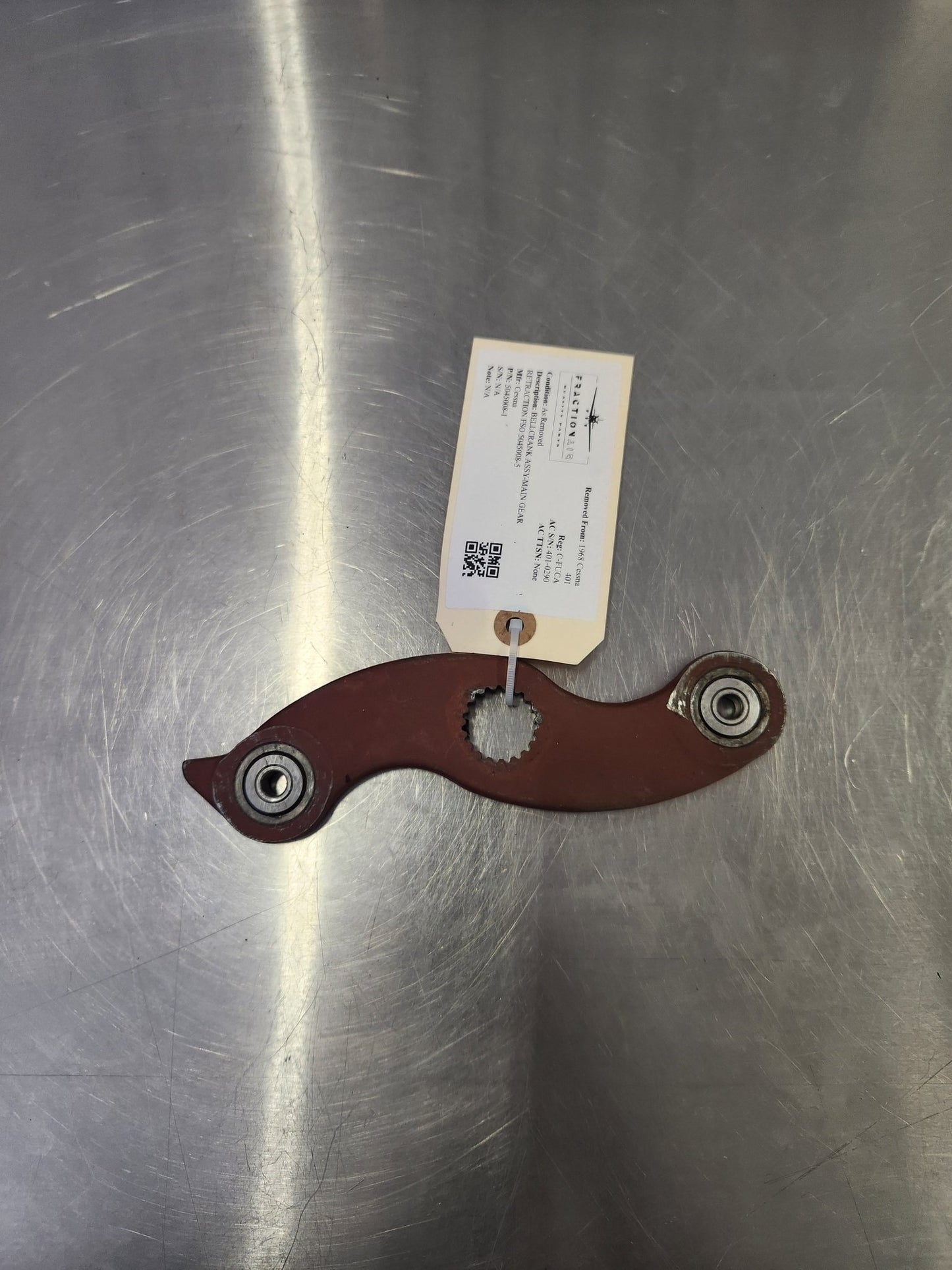 5045008 - 1 Cessna BELLCRANK ASSY - MAIN GEAR RETRACTION FSO 5045008 - 5 | FractionAIR Parts - Aircraft Parts & Accessories