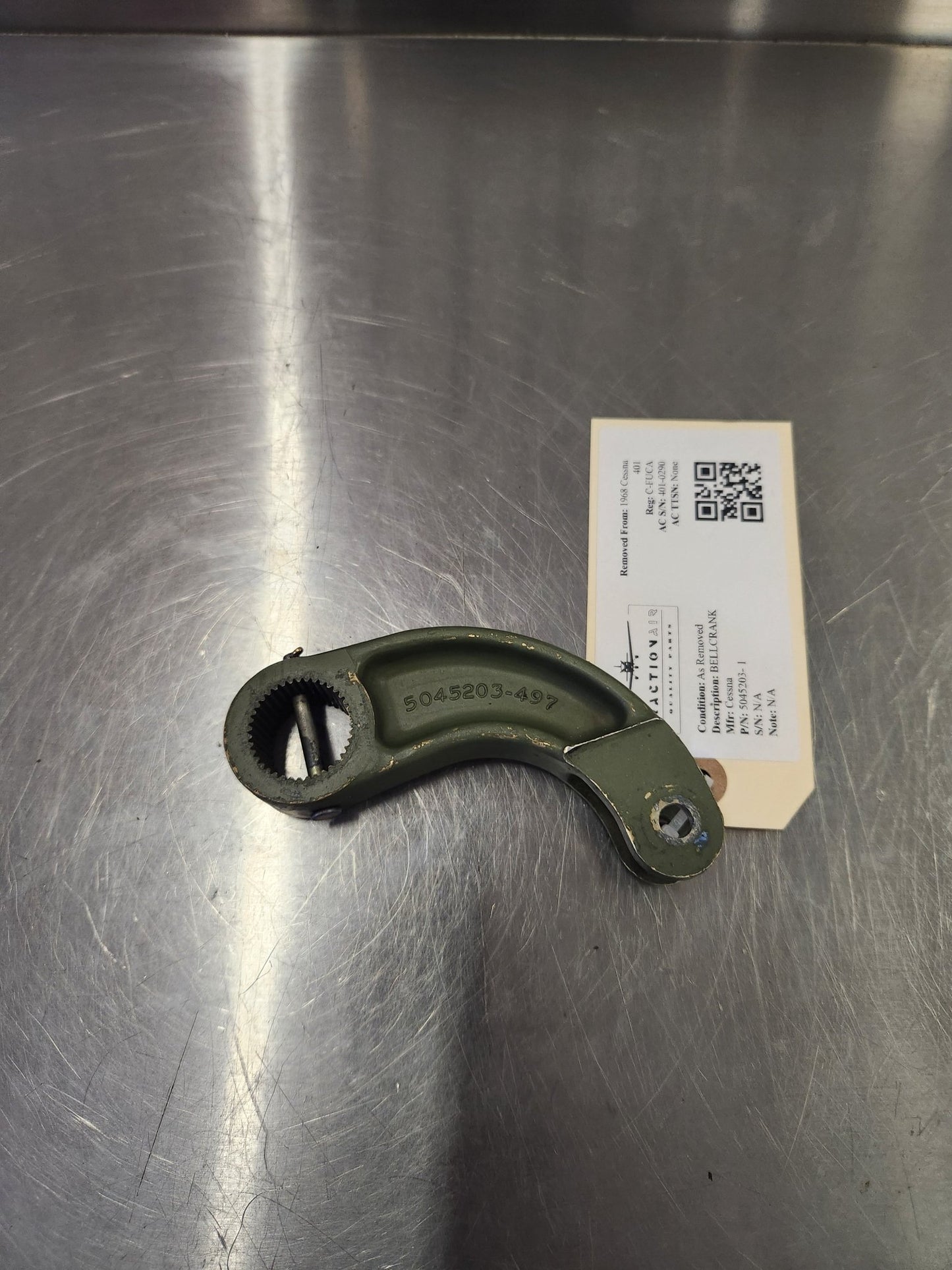 5045203 - 1 Cessna BELLCRANK | FractionAIR Parts - Aircraft Parts & Accessories