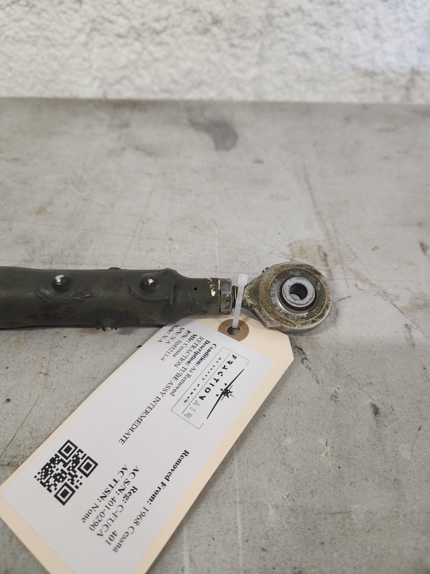 5045213 - 9 Cessna TUBE ASSY INTERMEDIATE RETRACTION | FractionAIR Parts - Aircraft Parts & Accessories